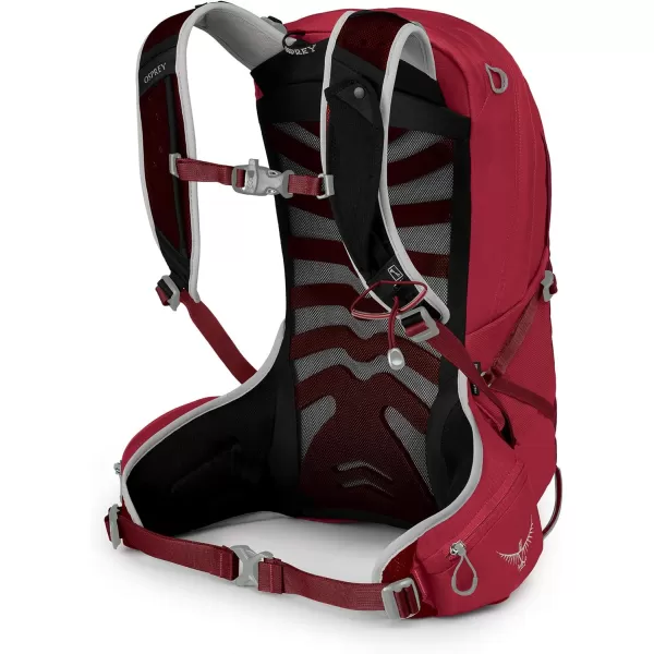 imageOsprey Talon 11L Mens Hiking Backpack with Hipbelt Green BeltBlack SMCosmic Red