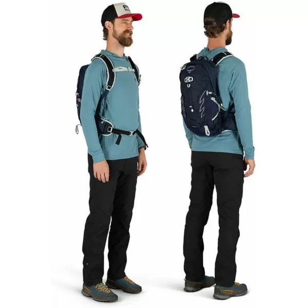 imageOsprey Talon 11L Mens Hiking Backpack with Hipbelt Green BeltBlack SMEclipse Grey