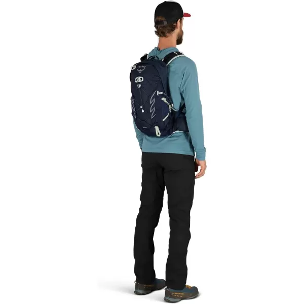 imageOsprey Talon 11L Mens Hiking Backpack with Hipbelt Green BeltBlack SMSawdustEarl Grey
