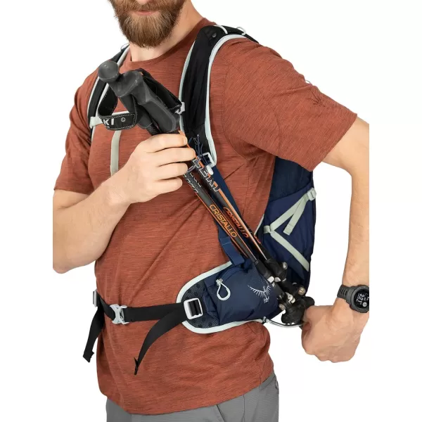 imageOsprey Talon 11L Mens Hiking Backpack with Hipbelt Green BeltBlack SMSawdustEarl Grey