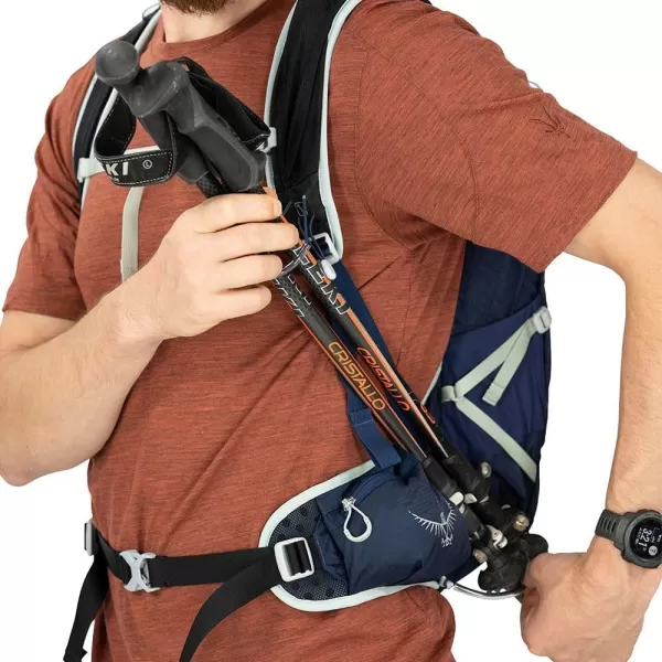 imageOsprey Talon 11L Mens Hiking Backpack with Hipbelt Green BeltBlack SMStealth Black