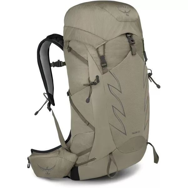 imageOsprey Talon 33L Mens Hiking Backpack with Hipbelt Eclipse Grey SMSawdustEarl Grey