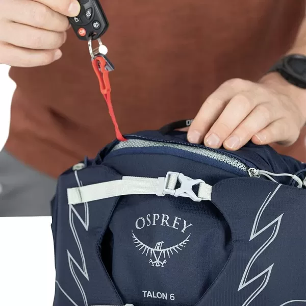 imageOsprey Talon 6L Mens Lumbar Hiking Waist Pack Ceramic BlueCeramic Blue