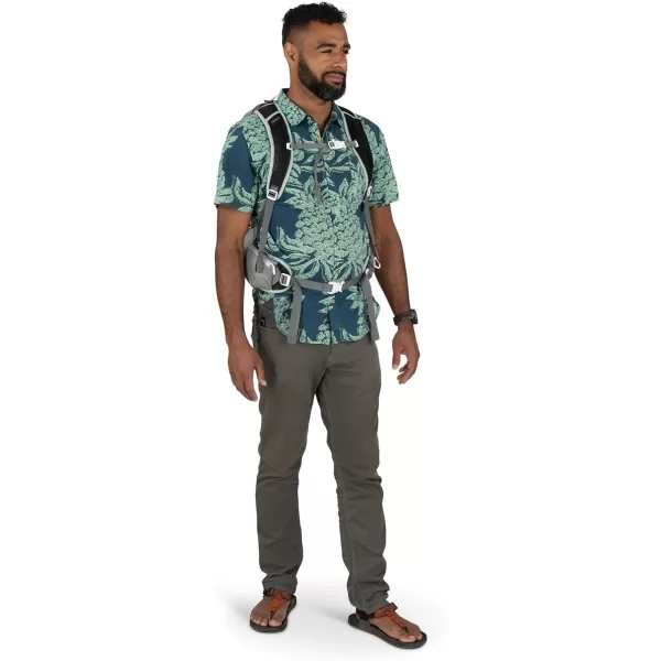 imageOsprey Talon Earth 22L Unisex Hiking Backpack Deep Ocean BlueGlacier Grey