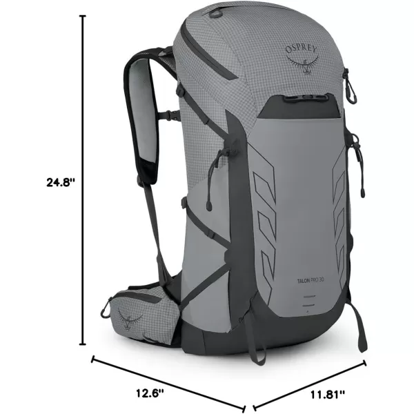 imageOsprey Talon Pro 30L Mens Hiking Backpack with Hipbelt Silver LiningSilver Lining
