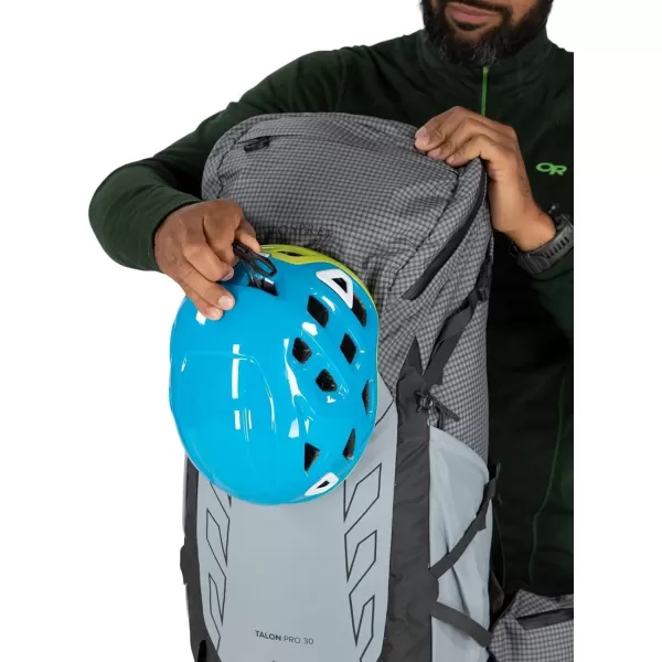 imageOsprey Talon Pro 30L Mens Hiking Backpack with Hipbelt Silver LiningSilver Lining