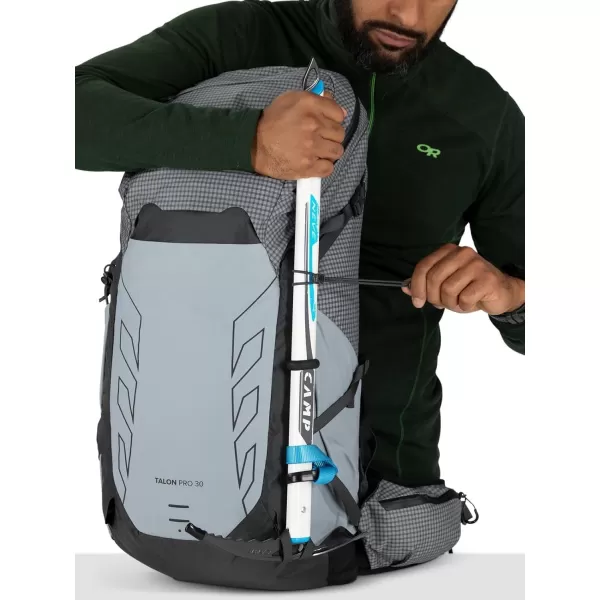 imageOsprey Talon Pro 30L Mens Hiking Backpack with Hipbelt Silver LiningSilver Lining