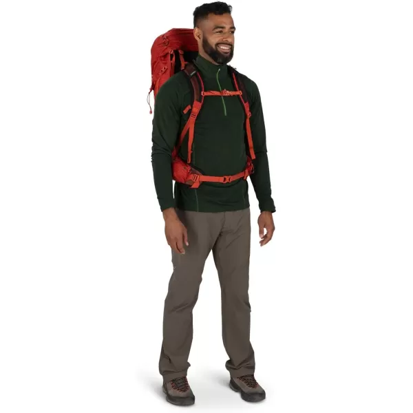 imageOsprey Talon Pro 40L Mens Hiking Backpack with Hipbelt Mars Orange SMMars Orange