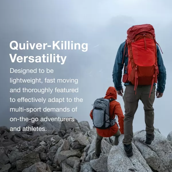 imageOsprey Talon Pro 40L Mens Hiking Backpack with Hipbelt Mars Orange SMSilver Lining