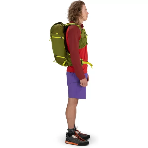 imageOsprey Talon Velocity 20L Mens Hiking Backpack Dark CharcoalTumbleweed LXLDark CharcoalTumbleweed Yellow