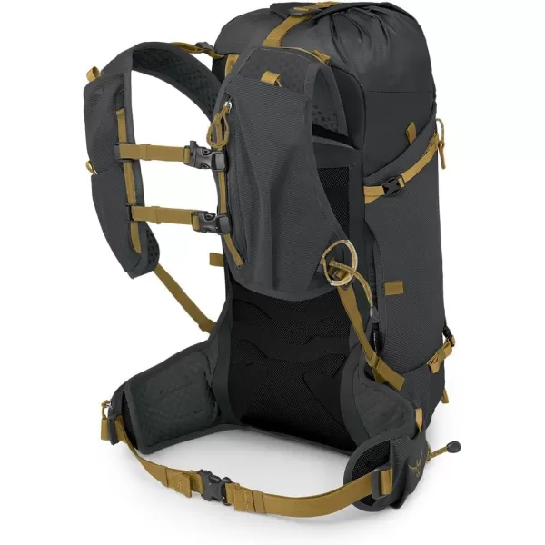 imageOsprey Talon Velocity 20L Mens Hiking Backpack Dark CharcoalTumbleweed LXLDark CharcoalTumbleweed Yellow
