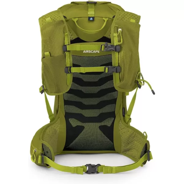 imageOsprey Talon Velocity 20L Mens Hiking Backpack Dark CharcoalTumbleweed LXLMatcha GreenLemongrass