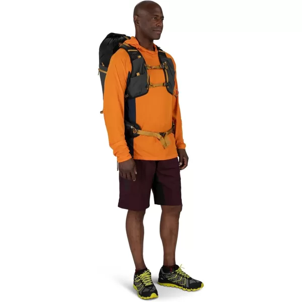 imageOsprey Talon Velocity 30L Mens Hiking Backpack Matcha GreenLemongrass SMDark CharcoalTumbleweed Yellow