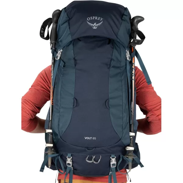 imageOsprey Volt 65 Mens Backpacking BackpackMuted Space Blue
