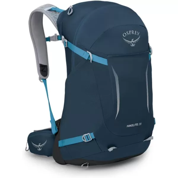 imageOsprey Hikelite 28L Unisex Hiking Backpack Black MediumLargeAtlas Blue