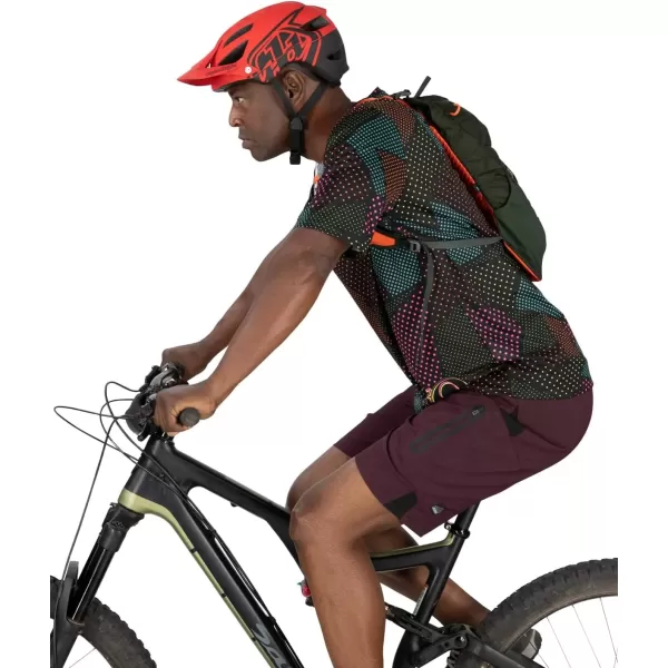 imageOsprey Katari 3L Mens Biking Backpack with Hydraulics Reservoir Green Creek