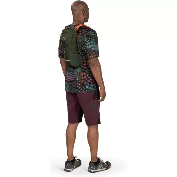 imageOsprey Katari 3L Mens Biking Backpack with Hydraulics Reservoir Green Creek