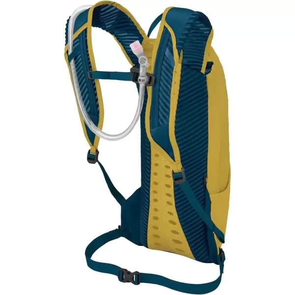 imageOsprey Katari 7L Mens Biking Backpack with Hydraulics Reservoir Primavera Yellow