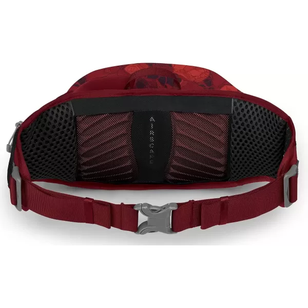 imageOsprey Savu 2L Unisex Lumbar Biking Hydration Pack BlackClaret Red