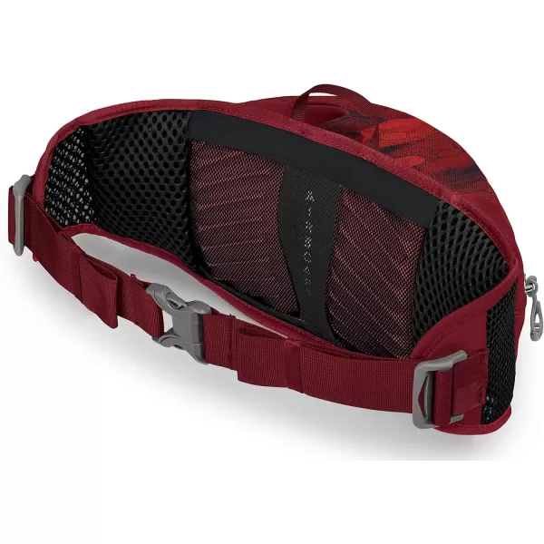 imageOsprey Savu 2L Unisex Lumbar Biking Hydration Pack BlackClaret Red