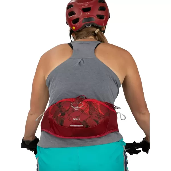 imageOsprey Savu 2L Unisex Lumbar Biking Hydration Pack BlackDustmoss Green