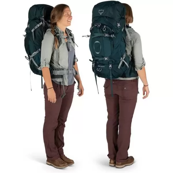 imageOsprey Ariel Plus 70 Womens Backpacking BackpackNight Jungle Blue