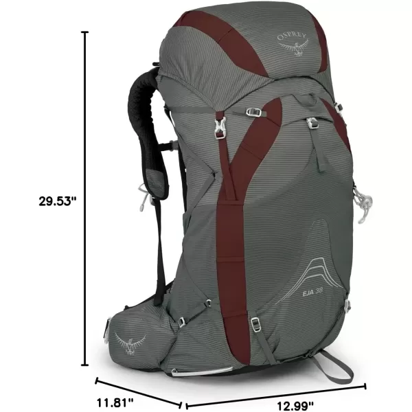 imageOsprey Eja 38 Womens Ultralight Backpacking BackpackCloud Grey
