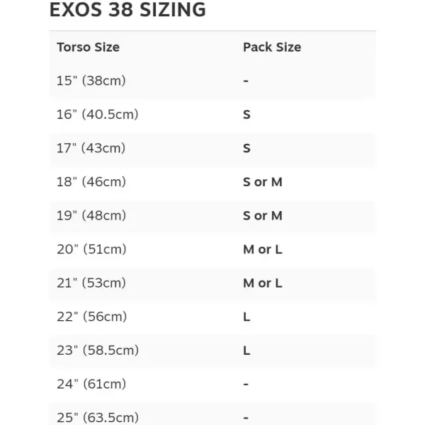 imageOsprey Exos 38 Mens Ultralight Backpacking BackpackTungsten Grey