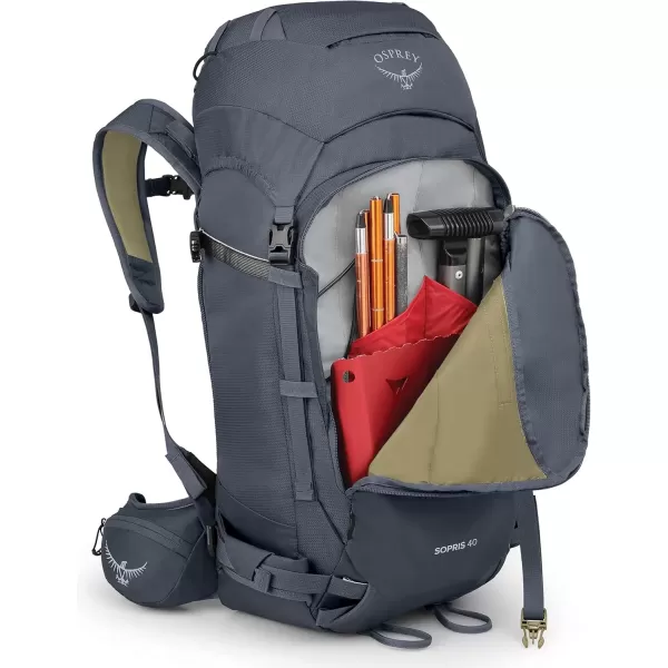 imageOsprey Sopris 40L Womens Ski Backpack Tungsten Grey