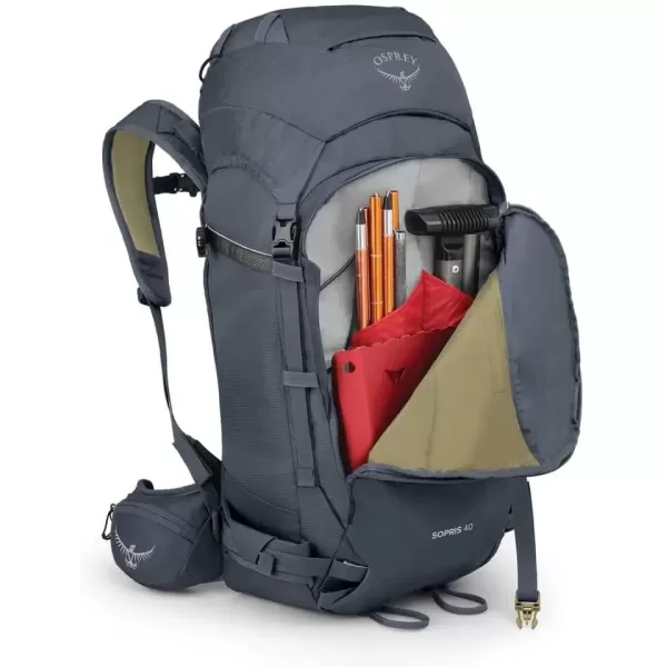 imageOsprey Sopris 40L Womens Ski Backpack Tungsten Grey
