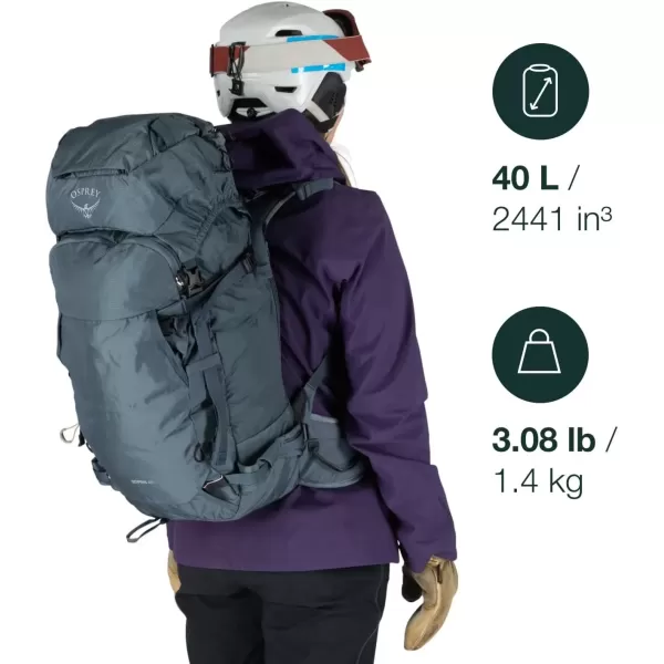 imageOsprey Sopris Pro 30L Womens Ski and Snowboard Backpack with E2 Airbag System Red MountainBlack