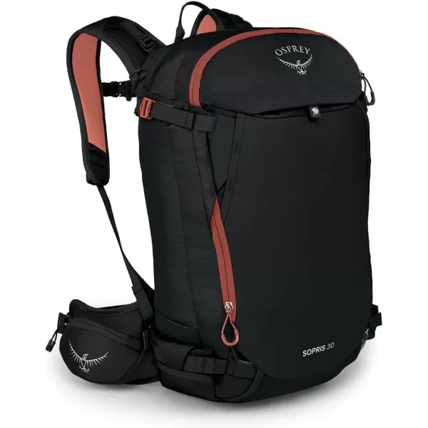 imageOsprey Sopris Pro 30L Womens Ski and Snowboard Backpack with E2 Airbag System Red MountainBlack