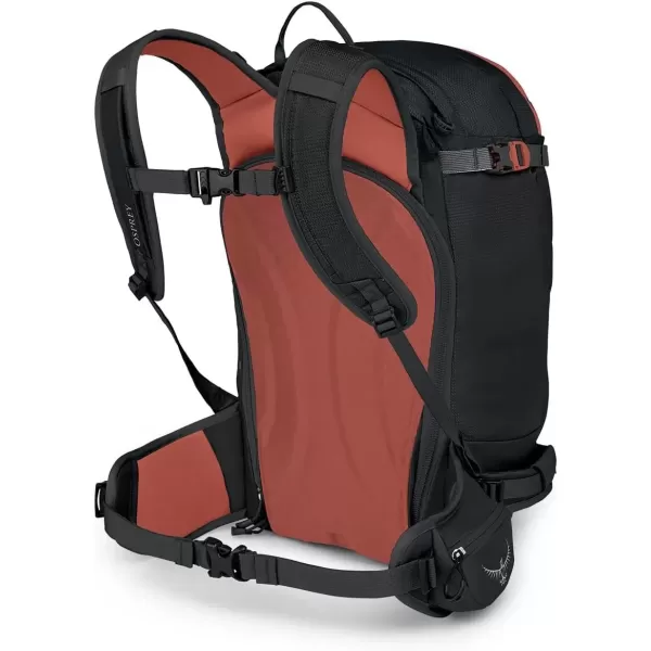 imageOsprey Sopris Pro 30L Womens Ski and Snowboard Backpack with E2 Airbag System Red MountainBlack