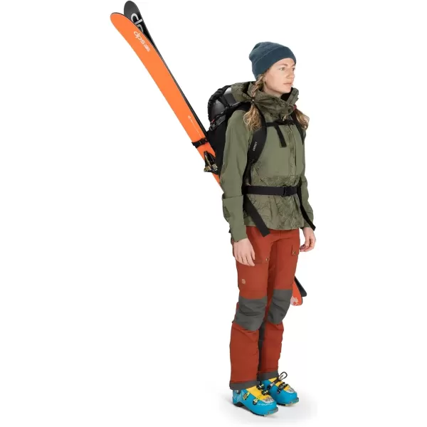 imageOsprey Sopris Pro 30L Womens Ski and Snowboard Backpack with E2 Airbag System Red MountainEmberglow Orange