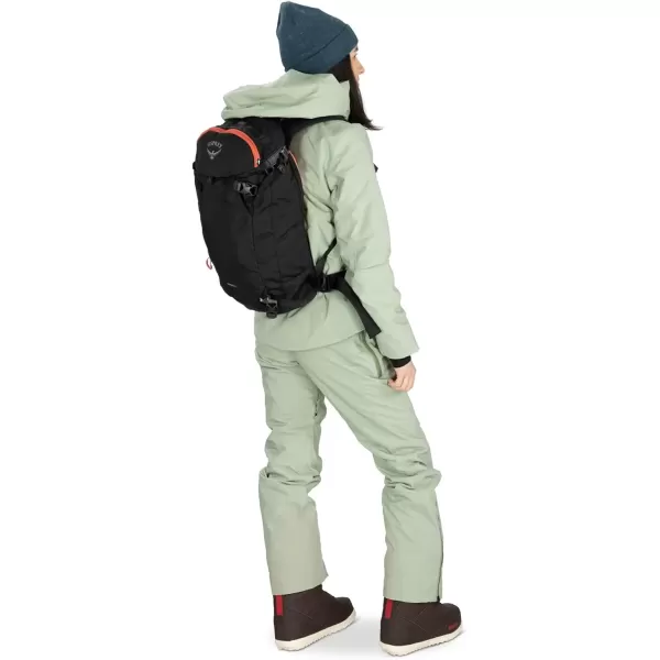 imageOsprey Sopris Pro 30L Womens Ski and Snowboard Backpack with E2 Airbag System Red MountainEmberglow Orange