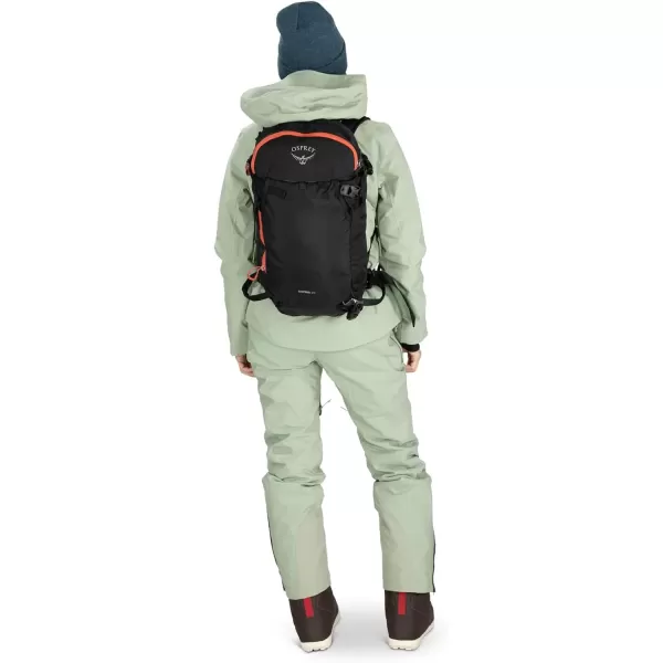 imageOsprey Sopris Pro 30L Womens Ski and Snowboard Backpack with E2 Airbag System Red MountainEmberglow Orange