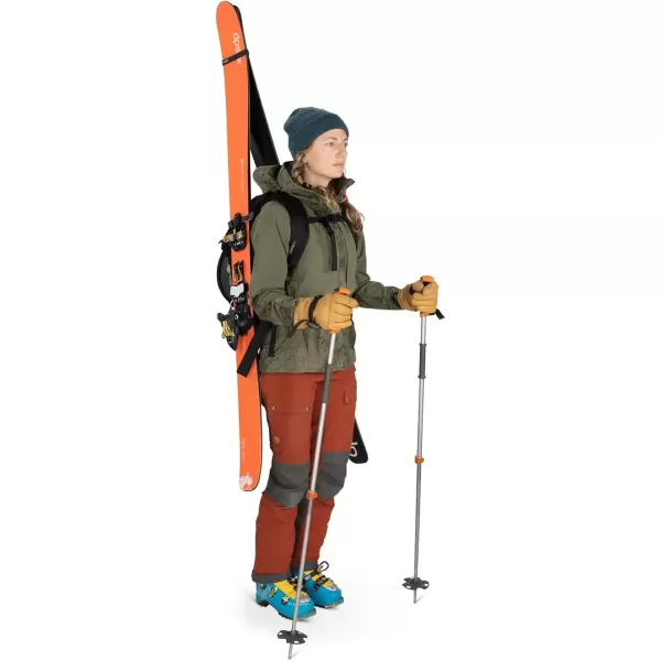 imageOsprey Sopris Pro 30L Womens Ski and Snowboard Backpack with E2 Airbag System Red MountainEmberglow Orange
