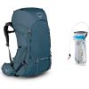 imageOsprey Renn 50L Womens Backpacking Backpack Cinder GreyChallenger Blue