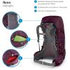 imageOsprey Renn 50L Womens Backpacking Backpack Cinder GreyCinder Grey