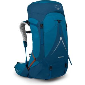 imageOsprey Atmos AG LT 65L Mens Backpacking Backpack Night ShiftScoria Blue LXLNight ShiftScoria Blue