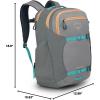 imageOsprey Proxima 30L Campus Laptop Backpack Firestarter OrangeMedium GreyCoal Grey