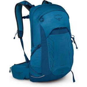 imageOsprey Talon 22L Mens Lightweight Hiking Backpack with Hipbelt Green CanopyPine LeafScoria BlueNight Shift