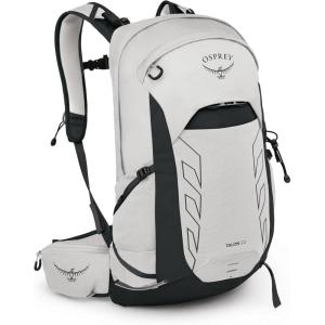 imageOsprey Talon 22L Mens Lightweight Hiking Backpack with Hipbelt Green CanopyPine LeafWhiteBlack