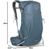 imageOsprey Downburst 34L Womens Hiking Backpack Tidal BlueTidal Blue
