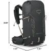 imageOsprey Tempest Velocity 30L Womens Hiking Backpack Dark CharcoalChiru Tan WXSSDark CharcoalChiru Tan
