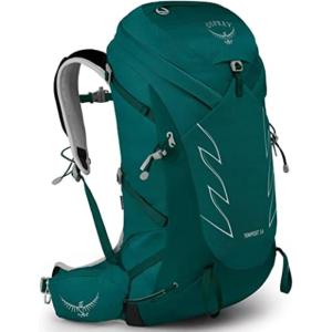 imageOsprey Tempest 34L Womens Hiking Backpack with Hipbelt Stealth Black WMLJasper Green