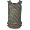 imageOsprey Daylite Cinch Backpack Seaweed GreenKazuma PrintMagma Brown