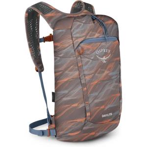 imageOsprey Daylite Cinch Backpack Seaweed GreenSmoky Desert PrintMagma Brown