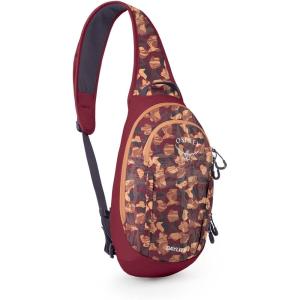 imageOsprey Daylite Shoulder Sling Bag Tunnel Vision GreyLiquify PrintKakio Pink