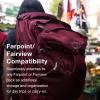 imageOsprey Farpoint Fairview Unisex Travel Daypack Muted Space BlueMuted Space Blue